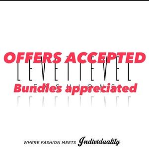 I accept most offers.